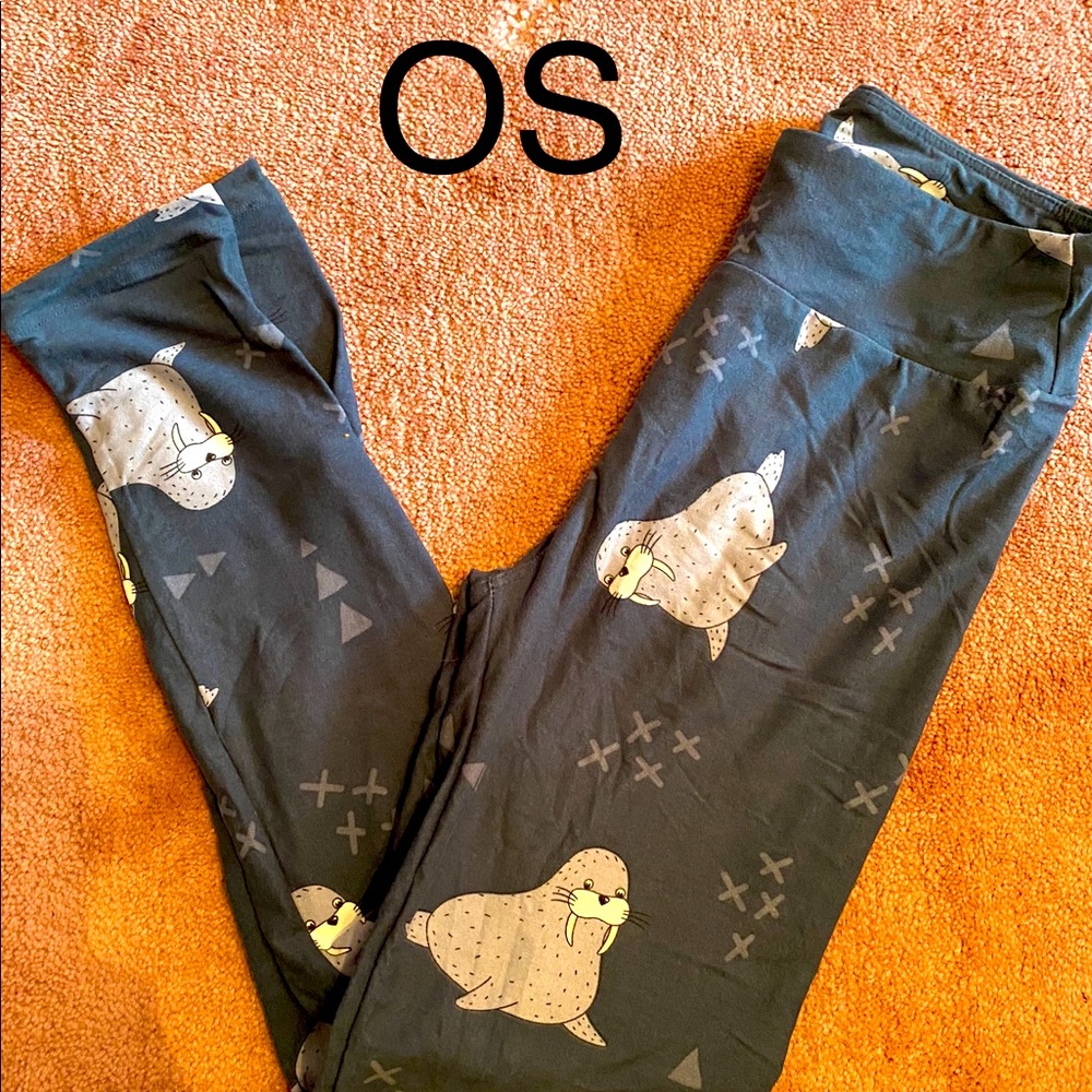 Unicorn walrus Lularoe Leggings
